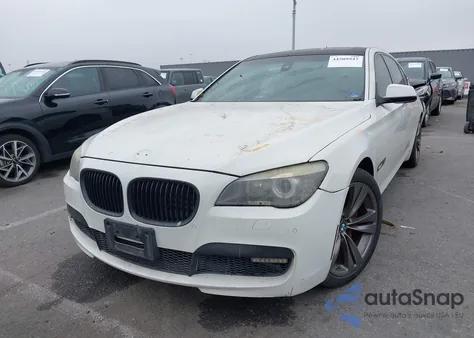 2012 BMW 740Li z USA, uszkodzony, nr VIN WBAKB4C53CC576828